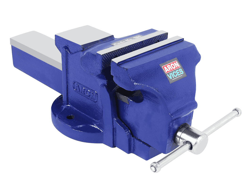 Aries Cast Iron Bench Vice Single Rib Code 201 – 150MM | 6 inch