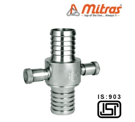 Mitras Fire Hose Delivery Couplings Aluminium ID: 63 MM