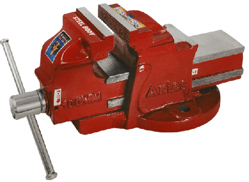 Aries All Steel Bench Vice Double Rib (S.G Iron) Code 501 S – 80MM