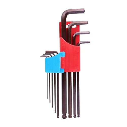 Taparia KBHM 9X Allen Keys Long Ball Point Set