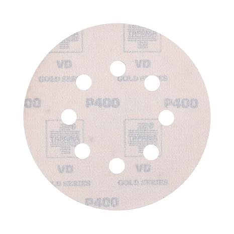 Taparia 400 Grit Gold Velcro Disc VDG 58400