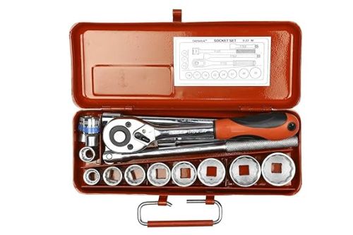 Taparia S-22HXL Square Drive Socket Sets (1/2")