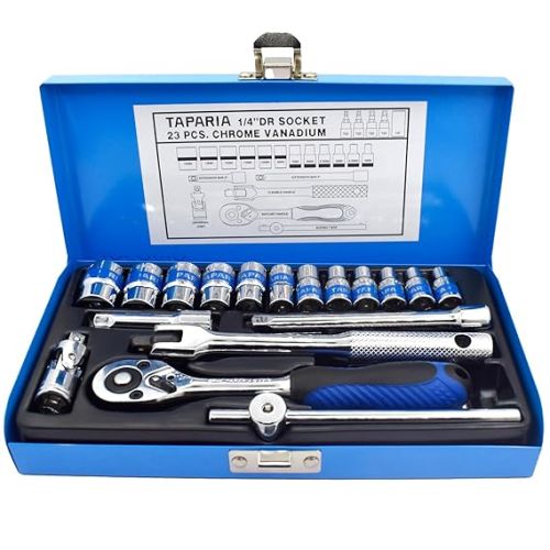 Taparia S 1/4 H Sockets Sets - 6.3mm (1/4) Square Drive