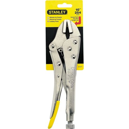 Stanley 84-371 Straight Jaw Locking Plier-10 In Length