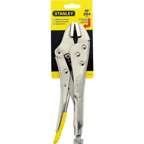 Stanley 84-371 Straight Jaw Locking Plier-10 In Length