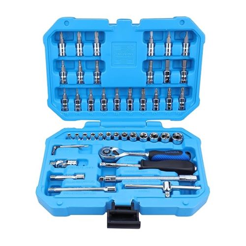 Taparia SA 46 Socket Set - 6.3mm (1/4) Square Drive