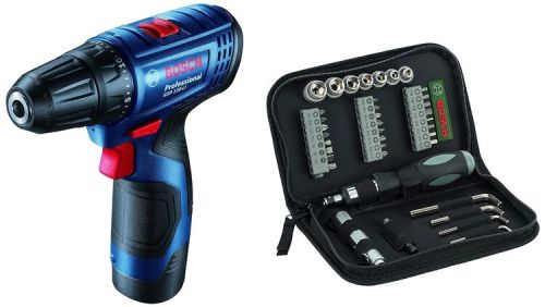 BOSCH 06019G80F1 GSR 120 + 1 x 2.0Ah Drill Drivers