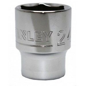 Stanley 1/2" 6 Pt Standard Socket (HEX)