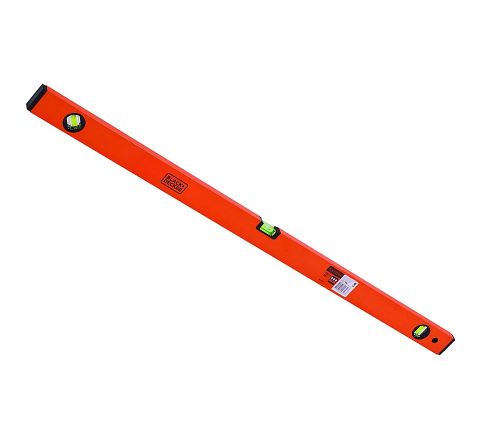 BLACK+DECKER BDHT43189 Aluminium Box Beam Level 60cm (Orange)