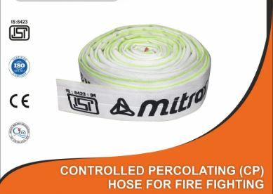 Mitras Controlled Percolating Hose for Fire Fighting ID: 63 MM (30 Mtrs)