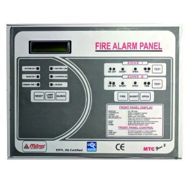 Mitras 4 Zone Fire Alarm Panel