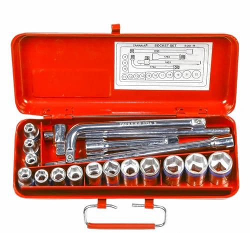 Taparia S-23HXL Square Drive Socket Sets (1/2")