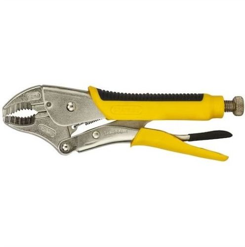 Stanley 84-369-1-23 Bi-Mat Handle, Curved Lock Plier, 254mm-10