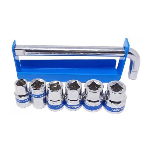 Taparia S-31HXL Square Drive Socket Sets (1/2")