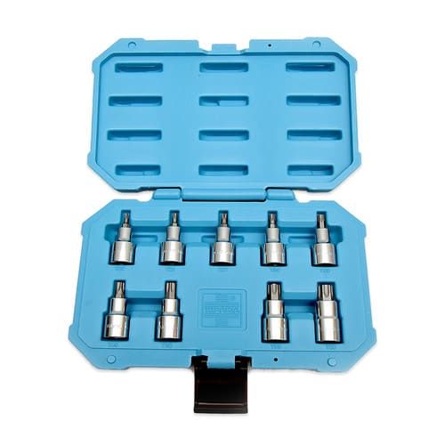 Taparia SBST 9 Torx Bits Sockets Set - 12.7 mm (1/2) Square Drive 