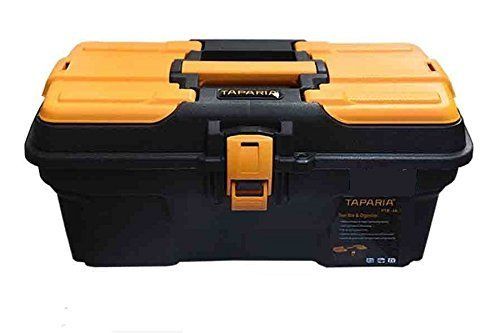 Taparia PTB16 Plastic Tool Box with Organizer