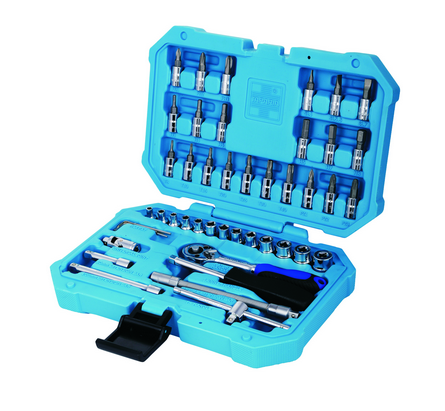 Taparia SA 46 Socket Set - 6.3mm (1/4) Square Drive