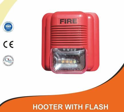 Mitras ABS Fire Alarm Hooter With Flasher