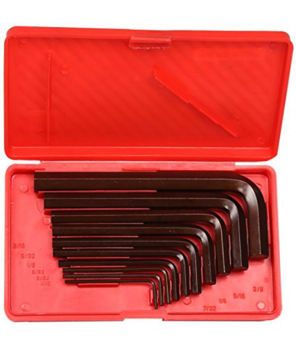 Taparia Akhi-10 Allen Key Sets - Brown Finish