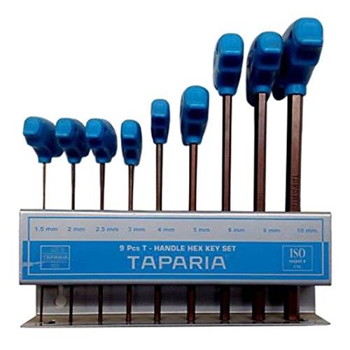Taparia T-Handle Allen Key Extra Long Ball Point Set TKBXM9