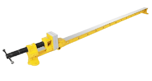 Aries T-Bar Clamp 1 1/2” x 1 1/2” T-Iron Full Steel with Stand Code 553 – 2 Feet